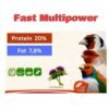 Fast Multipower is a morbid food high in proteins and fats for your birds.