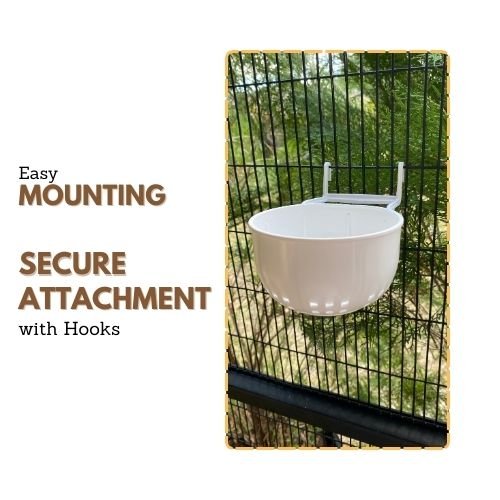 Canary Nest Plastic Hollow Hanging, 2pcs of Durable and Comfortable Bird Nesting Solution for Small Birds, Ideal for Goldfinches, Finches, and Greenfinches Breeding, Cage Accessory