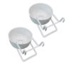 Canary Nest Plastic Hollow Hanging, 2pcs of Durable and Comfortable Bird Nesting Solution for Small Birds, Ideal for Goldfinches, Finches, and Greenfinches Breeding, Cage Accessory