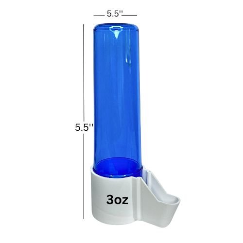 2Gr Long Siphon - Birds water bottle 3oz (4 pack)