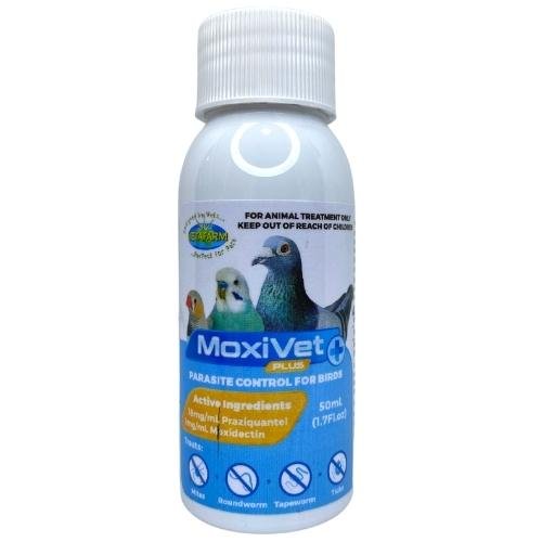 MoxiVet + Plus Parasite control for birds - Global Birds Connection