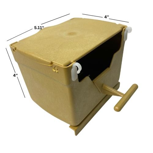 Plastic Finch Nest Box for Exotic birds, finch and small birds