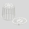 Plastic Nesting Material Holder for Birds, Nesting Material Dispenser for Bird Breeding and Aviary Use (10 pack )