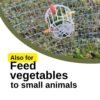Plastic Nesting Material Holder for Birds, Nesting Material Dispenser for Bird Breeding and Aviary Use (10 pack )