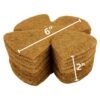 Jute Nest Pads to line the plastic nests of canaries and exotic birds (pack 10)