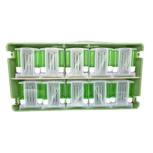 2Gr Suitcase to transport birds with 10 spaces, canaries & exotic birds, Secondini