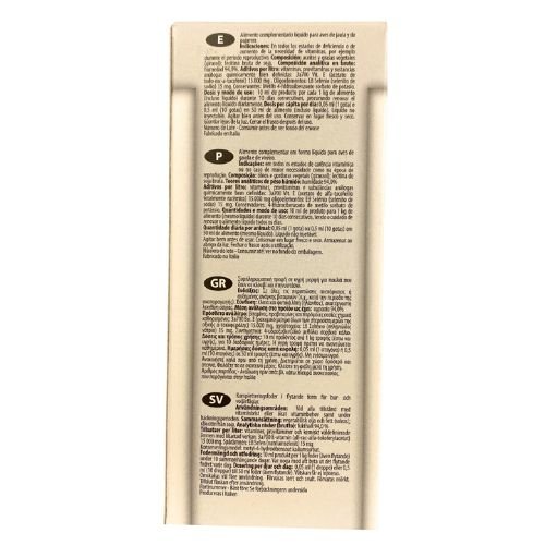 Raff Liquid Vitamin-E is a vitamin supplement for fertility.