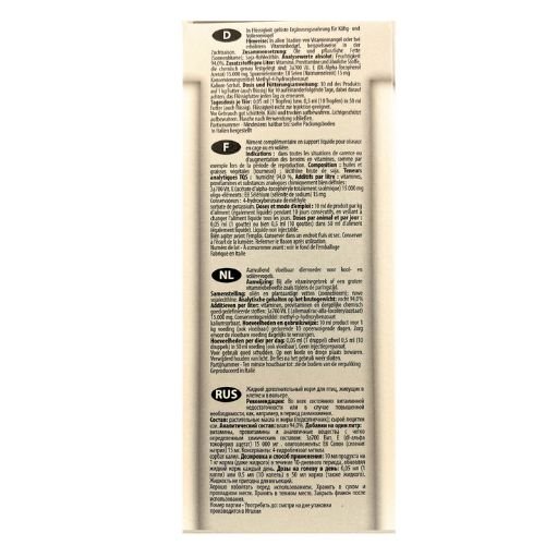 Raff Liquid Vitamin-E is a vitamin supplement for fertility.