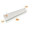 2Gr Aviary Feeder with Irons 15" (sold in pack of 2 )
