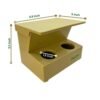 GAUN feeder and waterer for pigeons, birds and poultry