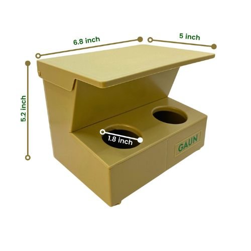 GAUN feeder and waterer for pigeons, birds and poultry