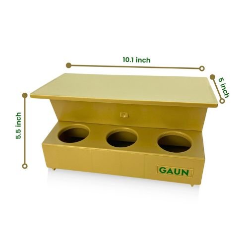 GAUN feeder and waterer for pigeons, birds and poultry