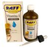 Raff Liquid Vitamin-E is a vitamin supplement for fertility.