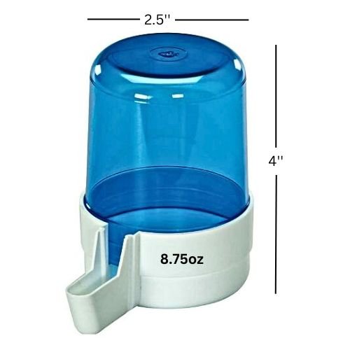 2Gr Reggio Drinker birds drinker water bottle 8.75oz (4 pack )