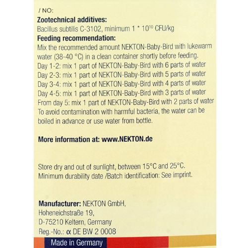 Nekton Baby Bird Handfeeding Formula 500g