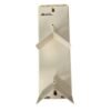 Plastic Privacy Perche Double for canaries, finch and small bird