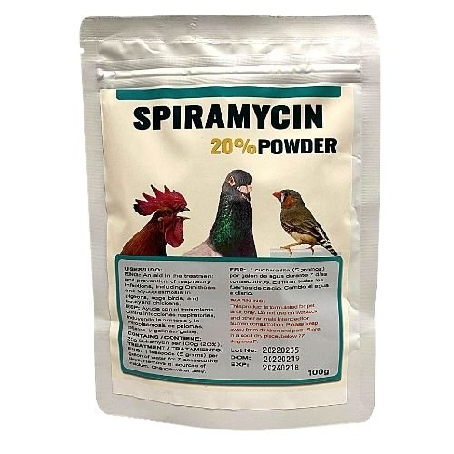 Spiramycin Powder 100g Global Birds Connection