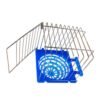 Plastic  and Stainles steel External Nest for finch and canaries