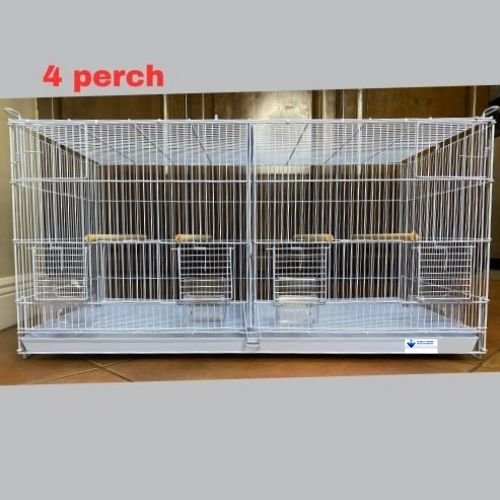 Double breeder outlet bird cage