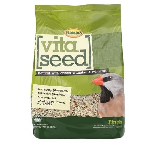 Vita Seed Finch Natural blend with added vitamins & minerals (5Lb ...