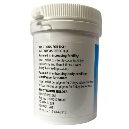 Cock Fertility simulating fertility and body condition in cocks. (50 tablets)