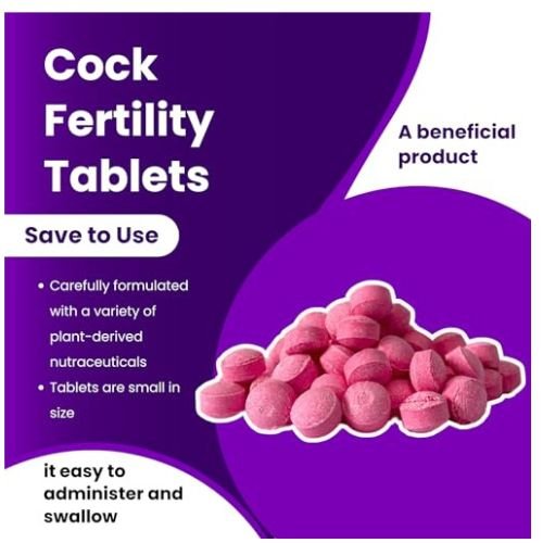 Cock Fertility simulating fertility and body condition in cocks. (50 tablets)