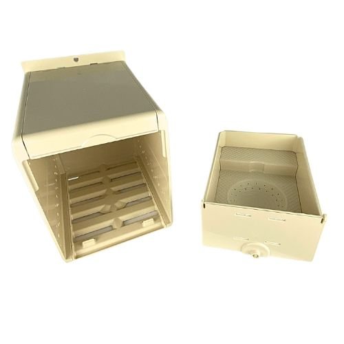 Plastic Nest for small Parrot with removable drawer