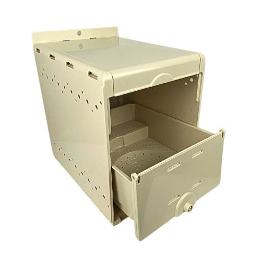 Plastic Nest for small Parrot with removable drawer