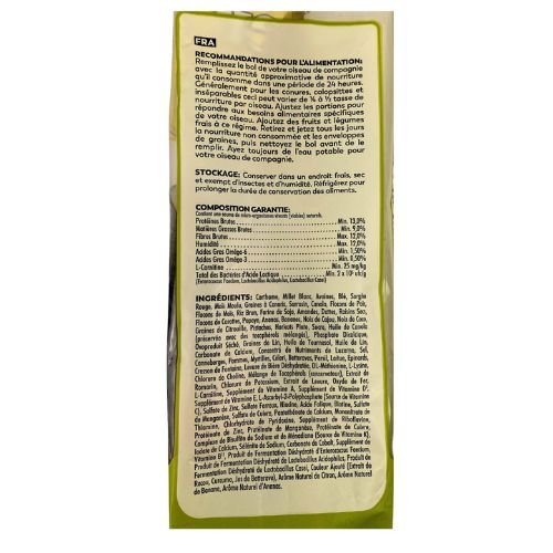 Higgins Safflower Gold with vitamins & mineral for Conure/Cockatiel. (3Lb)