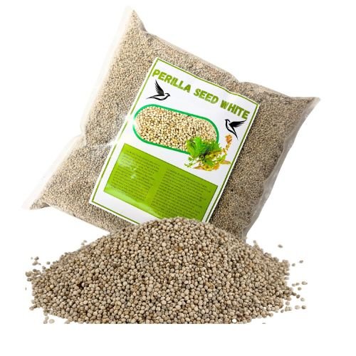White Perilla seed high in fat and protein for all types of birds