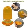 Gaun Automatic feeder for birds and small poultry with a capacity of 2 kg
