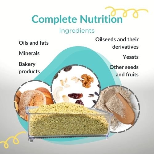 Pro Complete 5Lb by Pineta zootecnici – Complementary feed for birds, canary food, parakeet, finch and exotic birds, bird supplement, bird supply, bird seed