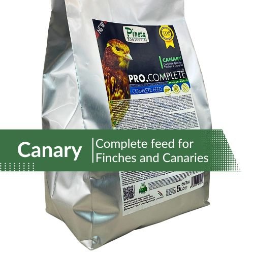 Pro Complete 5Lb by Pineta zootecnici – Complementary feed for birds, canary food, parakeet, finch and exotic birds, bird supplement, bird supply, bird seed