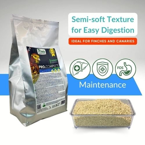 Pro Complete 5Lb by Pineta zootecnici – Complementary feed for birds, canary food, parakeet, finch and exotic birds, bird supplement, bird supply, bird seed