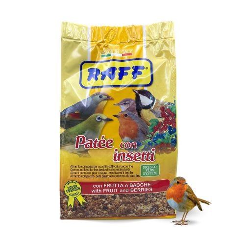 Raff Patee with Insects 400g